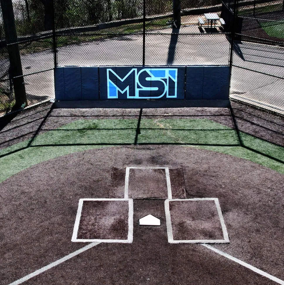 BaseBall BackStop Folding Pad 2 Inch x 4x8 Ft.