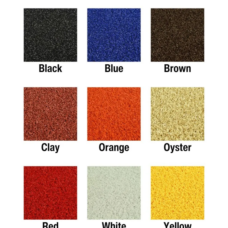 Bermuda Artificial Grass Turf Roll Colors 9/16 Inch x 15 Ft. Wide 5 mm Padded Per SF