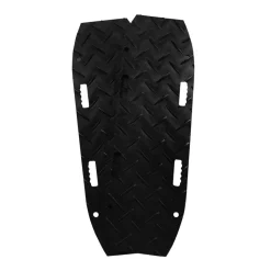 Blue Gator Recovery Traction Diamond Mat Black 1/2 Inch x 1.6x4 Ft.