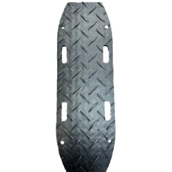Blue Gator Recovery Traction Diamond Mat Black 1/2 Inch x 1.6x4 Ft.