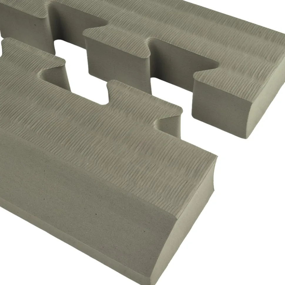 Border Ramp Pair for Indoor Playground Foam Tiles 1.5 inch x 1 Meter