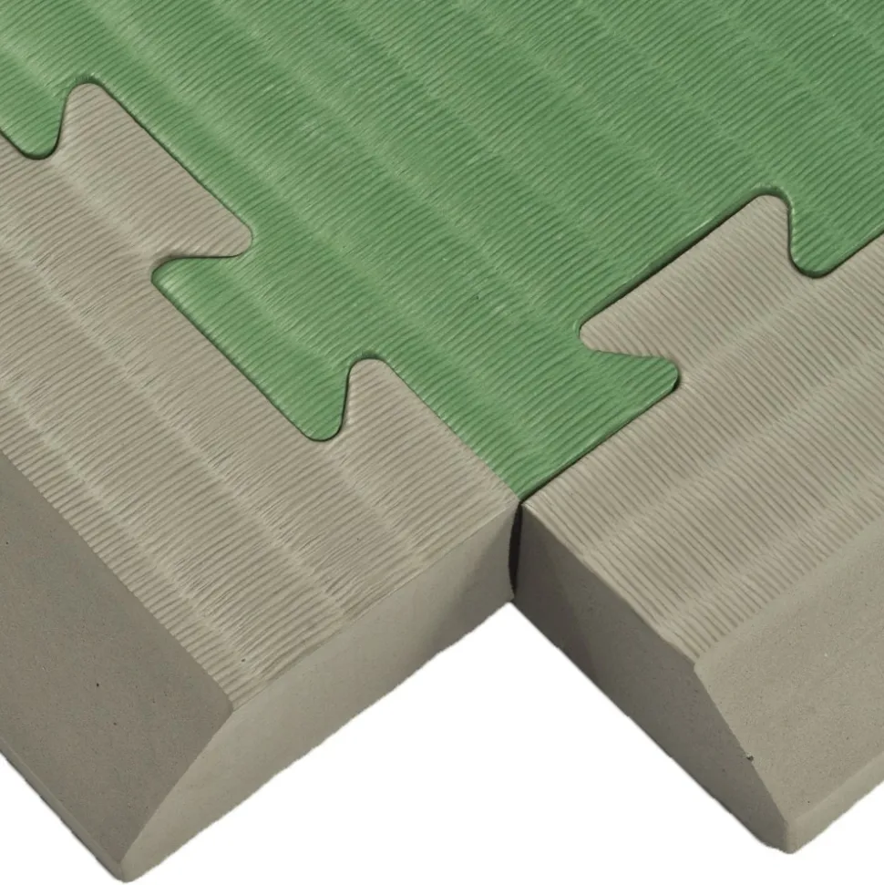 Border Ramp Pair for Indoor Playground Foam Tiles 1.5 inch x 1 Meter