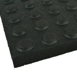 Button Top Straight Edge Wash Bay Mat 1/2 Inch x 4x6 Ft.