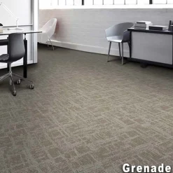 Captured Idea Commercial Carpet Tile 3.5 mm x 24x24 Inches Carton of 24