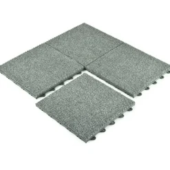 Carpet Square Modular Trade Show Tiles 10x20 Ft. Kit