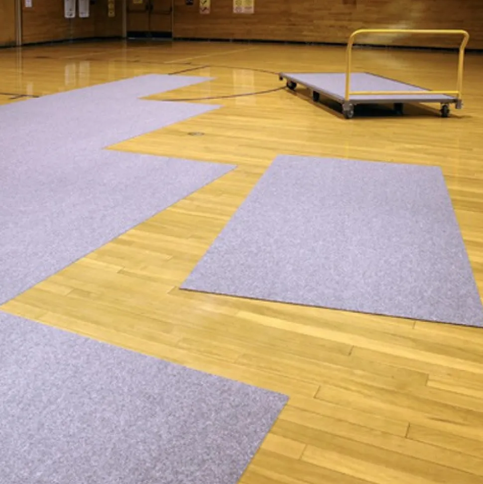 Cart for Protective Carpet Tile