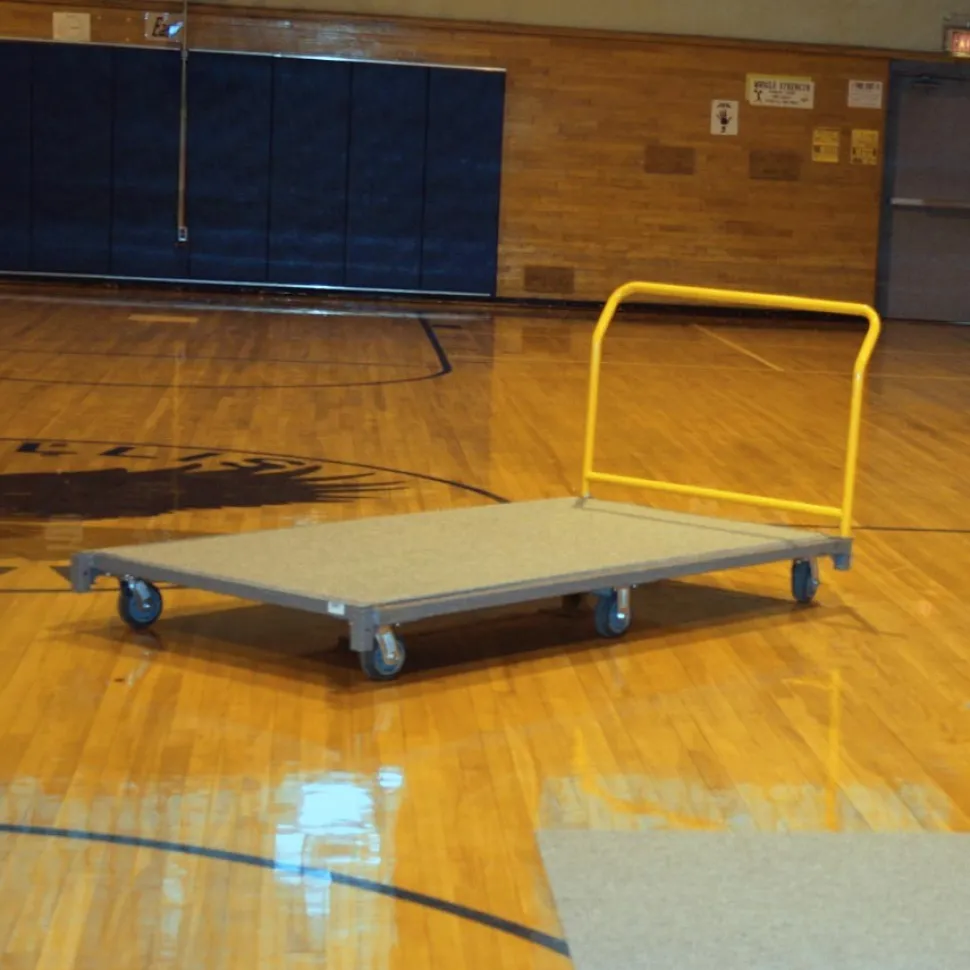 Cart for Protective Carpet Tile