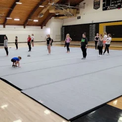 Cheerleading Mats 6x42 ft x 2 Inch Poly Flexible Roll