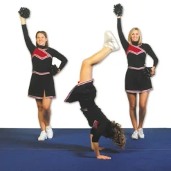 Cheerleading Mats 6x42 ft x 2 Inch Poly Flexible Roll