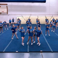 Cheerleading Mats 6x42 ft x 2 Inch Poly Flexible Roll