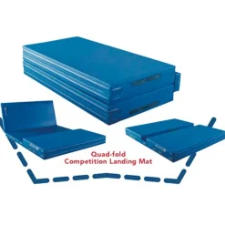 Competition Landing Mat Quad-Fold 8x18 Ft. x 12 cm