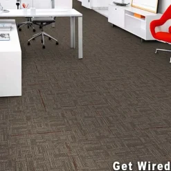 Daily Wire Commercial Carpet Tiles 3.2 mm x 24x24 Inches Carton of 24