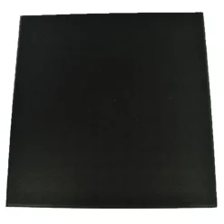 dBTile Gym Floor Tile Black 2.5 Inch x 2x2 Ft. with Quad Blok