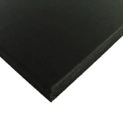 dBTile Gym Floor Tile Black 2.5 Inch x 2x2 Ft. with Quad Blok