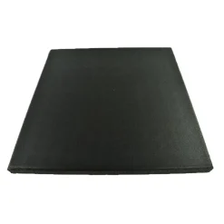 dBTile Gym Floor Tile Black 2.5 Inch x 2x2 Ft. with Quad Blok