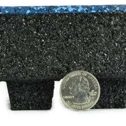 dBTile Gym Floor Tile Team Colors 2.5 Inch x 2x2 Ft. with Quad Blok
