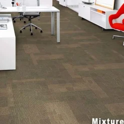 Design Medley II Commercial Carpet Tile 5.9 mm x 24x24 Inches Carton of 18