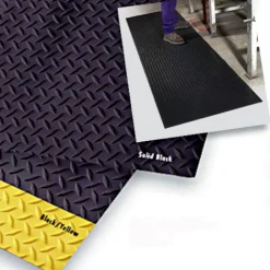 Diamond Industrial Runner Black 2x75 feet