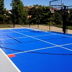 DunkStar BaseCourt Outdoor Tile Kit with Lines 30x60 Ft.