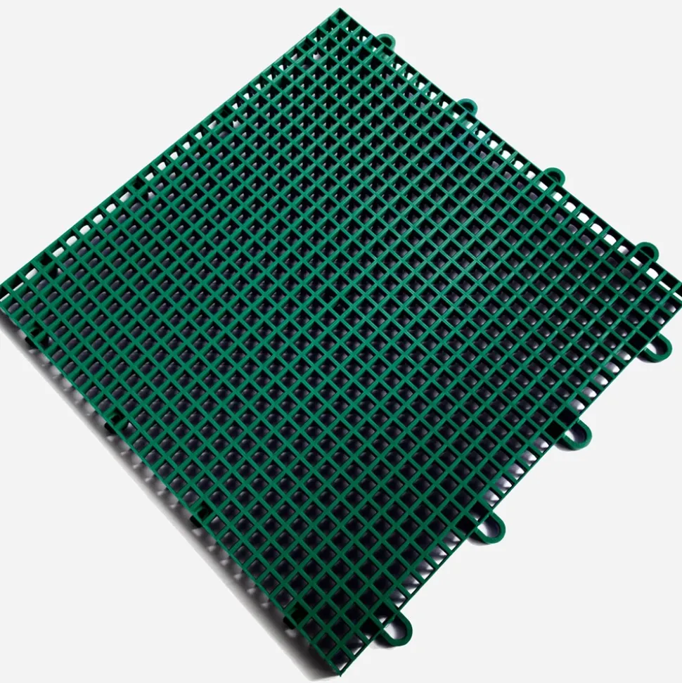 DunkStar BaseCourt Outdoor Tile Kit with Lines 30x60 Ft.