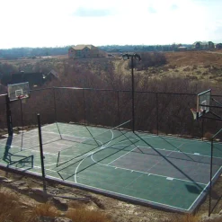 DunkStar BaseCourt Outdoor Tile Kit with Lines 30x60 Ft.