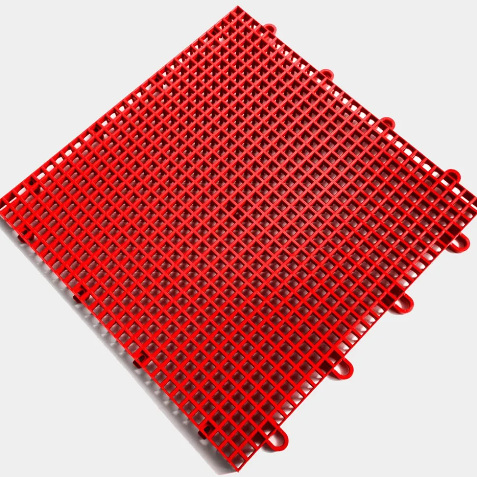 DunkStar BaseCourt Outdoor Tile Kit with Lines 30x60 Ft.