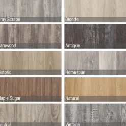 Envee Rigid Core LVP Laminate Planks 48 in x 7 in Carton of 8