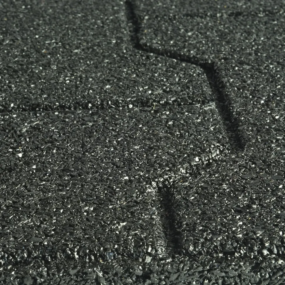 Equine Paver Tile Black 30 mm x 2x2 Ft.