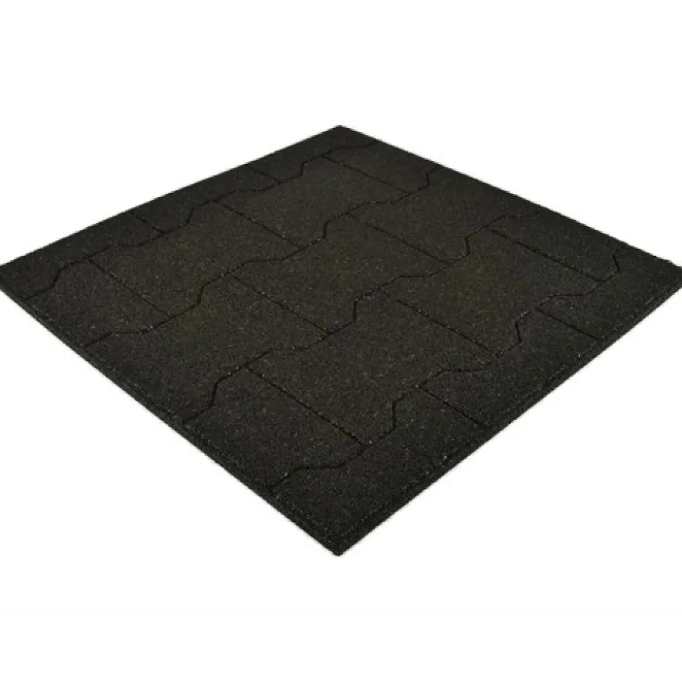 Equine Paver Tile Black 30 mm x 2x2 Ft.