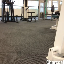 Fit Weave Heavy Duty Gym Carpet Tiles 3/8 Inch x 19-11/16x19-11/16 Inches Carton of 20