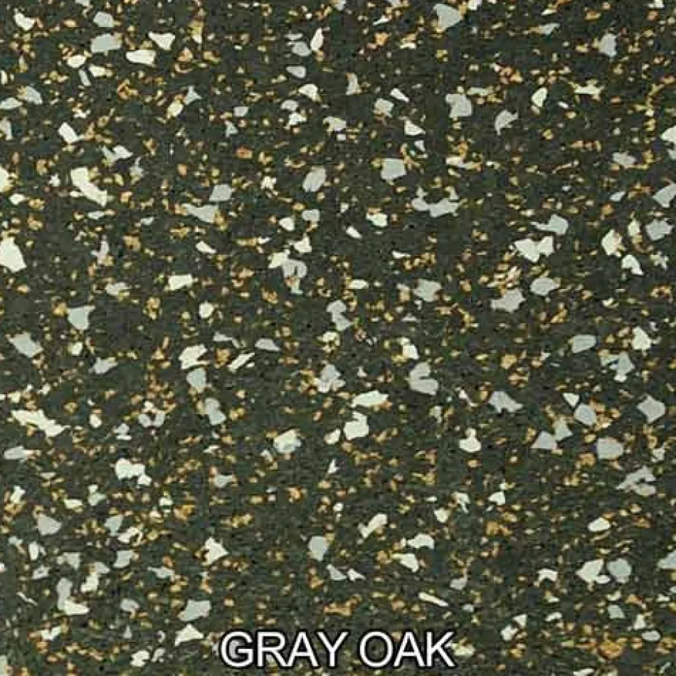 FlexeCork Interlocking Cork Rubber Tile 3/8 Inch x 3x3 Ft.
