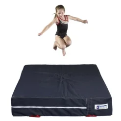 Fluffy Denim Gymnastics Mat 60x80x12 Inches