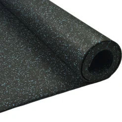ForceFit Athletic Rolled Rubber 10% Color 6 mm x 4 Ft. Wide Per SF