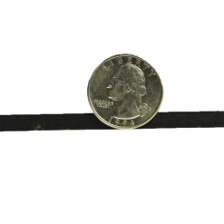 ForceFit Athletic Rolled Rubber Black 6 mm x 4 Ft. Wide Per SF