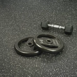 ForceFit Athletic Rolled Rubber 10% Color 8 mm x 4 Ft. Wide Per SF