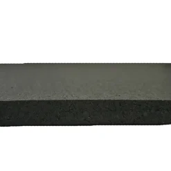 ForceFit West Athletic Rolled Rubber Black 1/2 Inch x 4 Ft. Wide Per SF