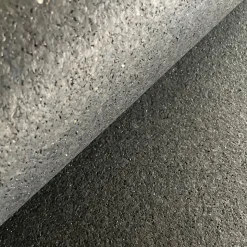 ForceFit West Athletic Rolled Rubber Black 3/8 Inch x 4 Ft. Wide Per SF