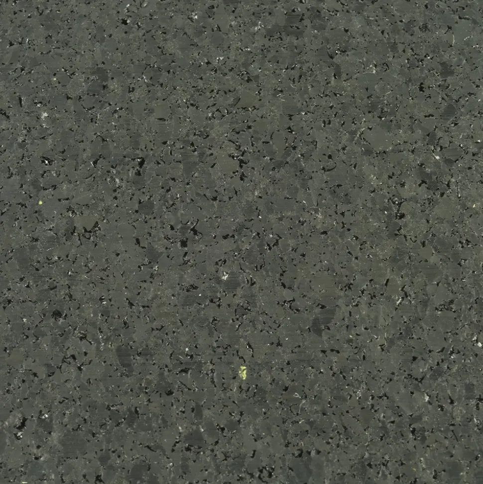 ForceFit West Athletic Rolled Rubber Black 3/8 Inch x 4 Ft. Wide Per SF