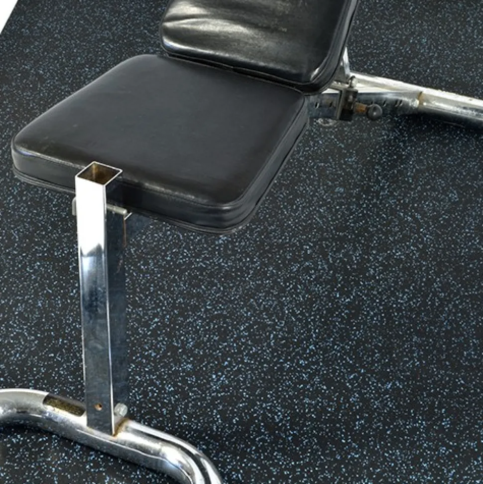 ForceFit West Athletic Rubber Flooring Roll 1/4 Inch Colors 10 LF