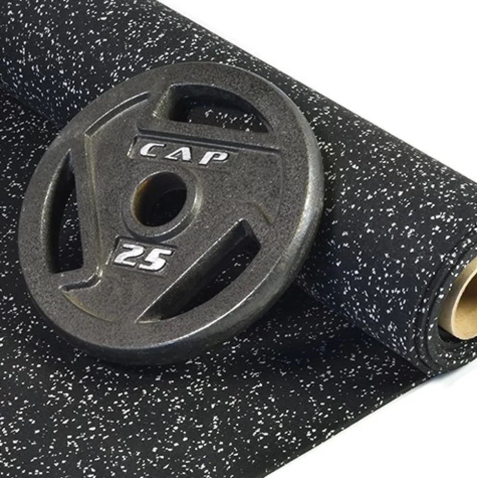 ForceFit West Athletic Rubber Flooring Roll 1/4 Inch Colors 10 LF