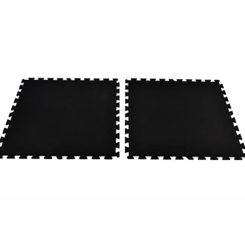 Geneva Rubber Tile Black 8 mm x 3x3 Ft.