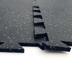 Geneva Rubber Tile 10% Color 1/2 Inch x 3x3 Ft.