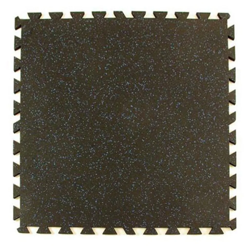 Geneva Rubber Tile 10% Color 8 mm x 3x3 Ft.