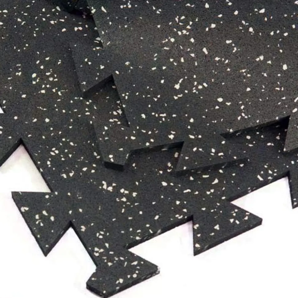 Geneva Rubber Tile 10% Color 8 mm x 3x3 Ft.