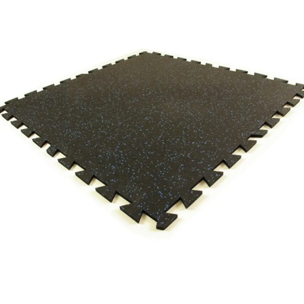 Geneva Rubber Tile 10% Color 8 mm x 3x3 Ft.