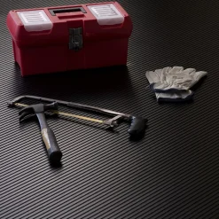 G-Floor Ribbed Tread Garage Floor Roll 1.4 mm x 8.5x24 Ft.