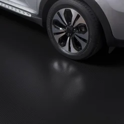 G-Floor Ribbed Tread Garage Floor Roll 1.4 mm x 7.5x17 Ft.