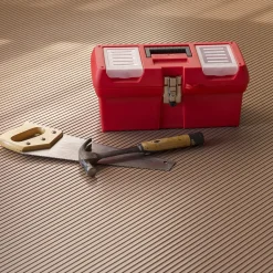 G-Floor Ribbed Tread Garage Floor Roll 1.4 mm x 7.5x17 Ft.