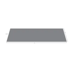 G-Floor Ribbed Tread Garage Floor Roll 1.4 mm x 8.5x22 Ft.