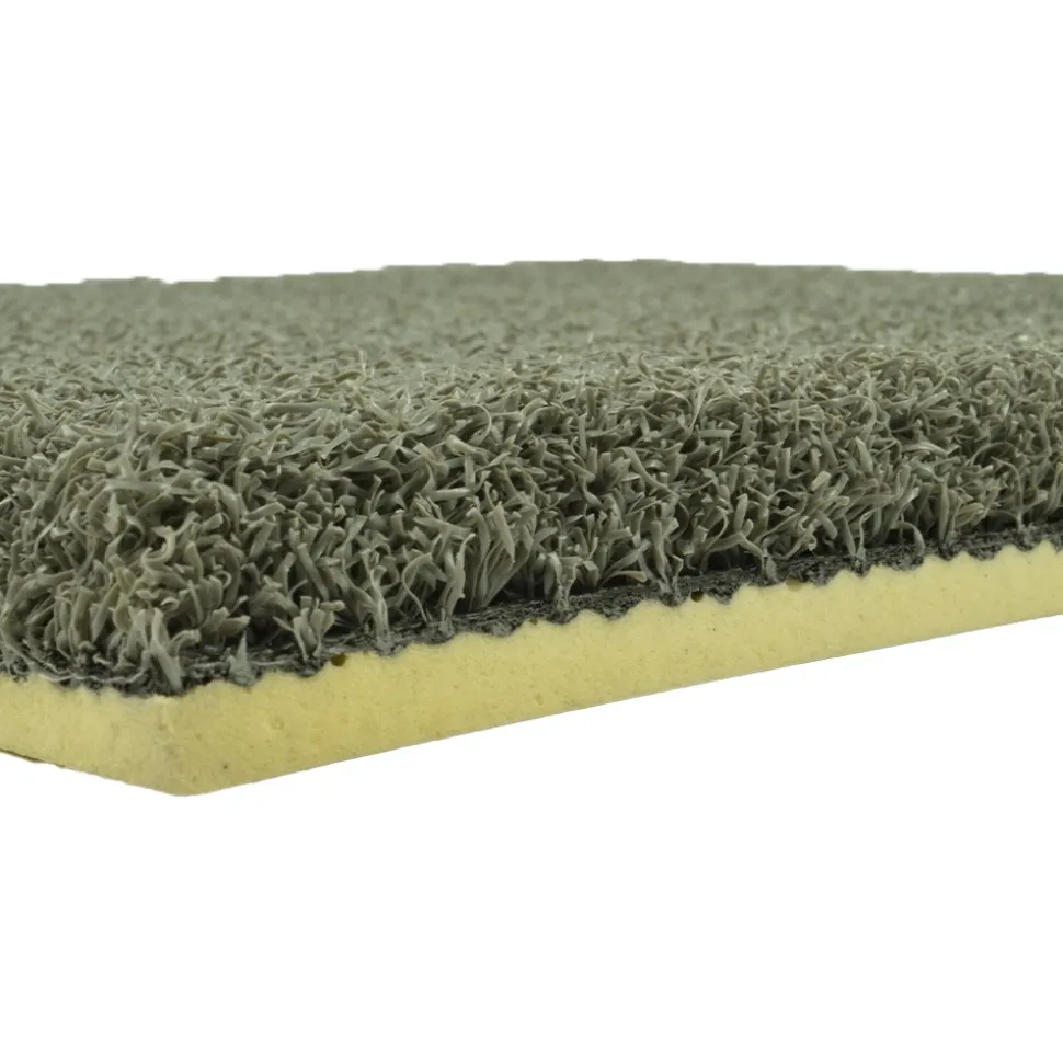 Greatmats Gym Turf Value 3/4 Inch x 15 Ft. Wide 5 mm Foam - Gray